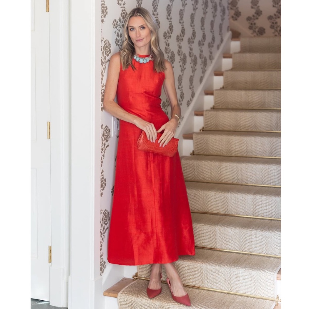 Julia Amory Red Jane Dress